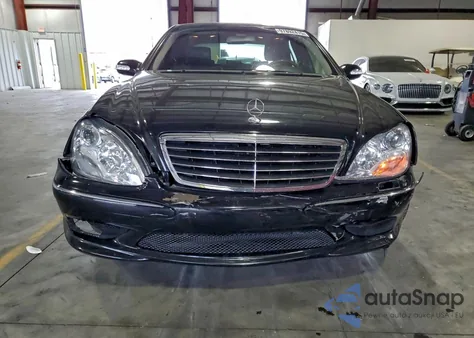 2005 Mercedes-Benz S 430 z USA, uszkodzony, nr VIN WDBNG70J85A441653